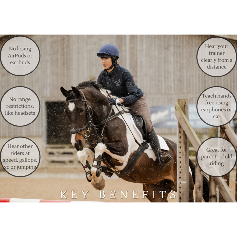 Finer Equine HelmetConnect - Black-4